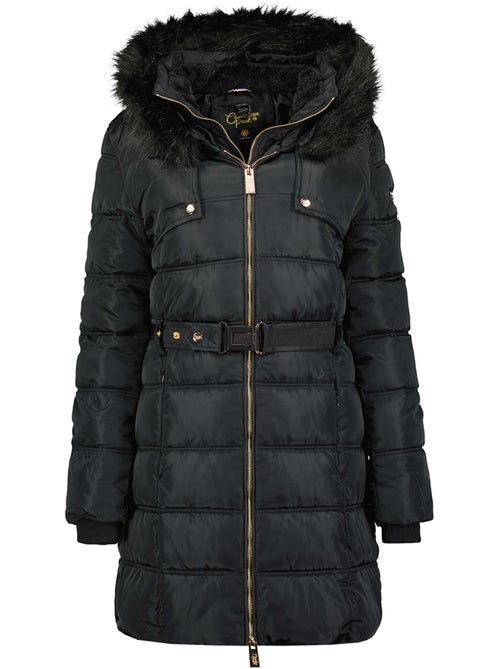 Parka comprida com capuz e pelo sintético diamentereak – canadian peak - Kiabi Parka comprida com capuz e pelo sintético diamentereak – canadian peak - Kiabi