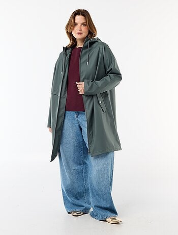 Parka comprida repelente à água