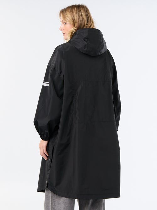 Parka comprida repelente de água com capuz - Kiabi Parka comprida repelente de água com capuz - Kiabi