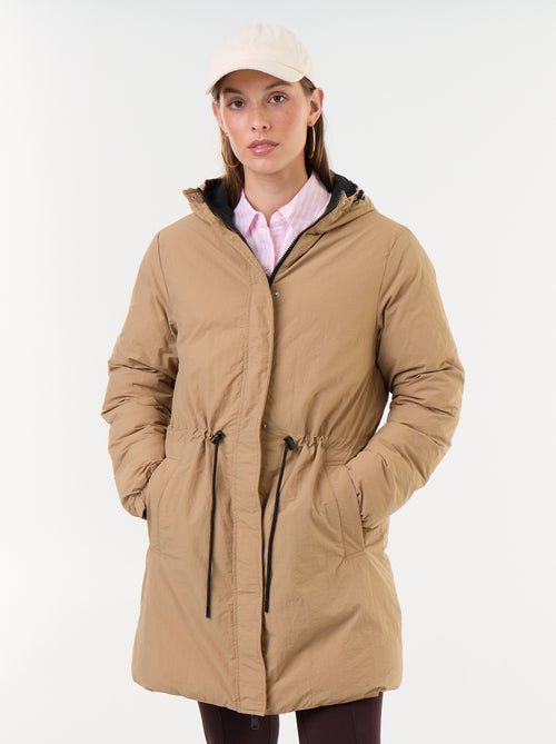 Parka comprida reversível - Kiabi Parka comprida reversível - Kiabi
