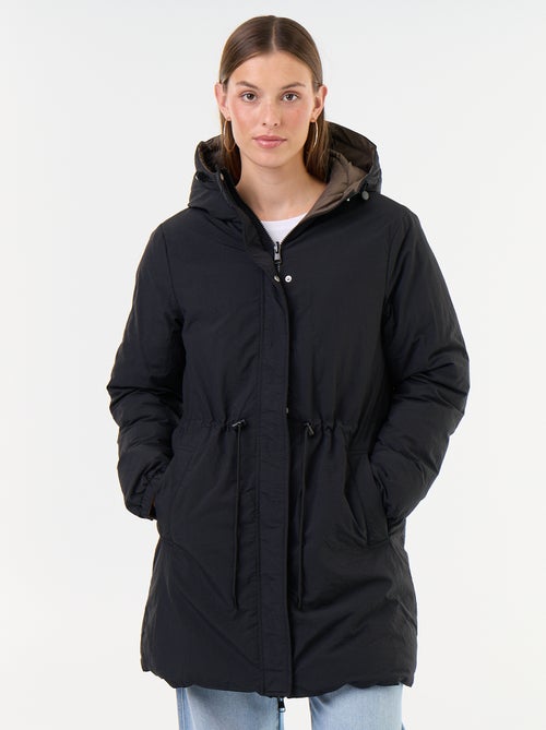 Parka comprida reversível - Kiabi Parka comprida reversível - Kiabi