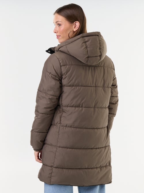 Parka comprida reversível - Kiabi Parka comprida reversível - Kiabi