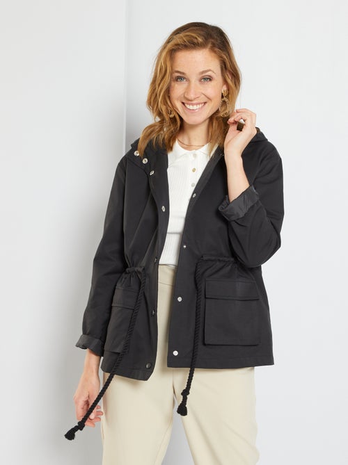 Parka curta e leve - Kiabi