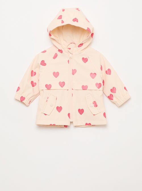 Parka de borracha com capuz - Kiabi