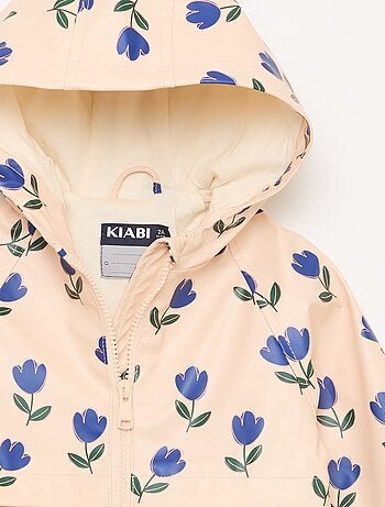 Parka de borracha com capuz
