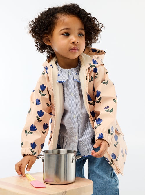 Parka de borracha com capuz - Kiabi