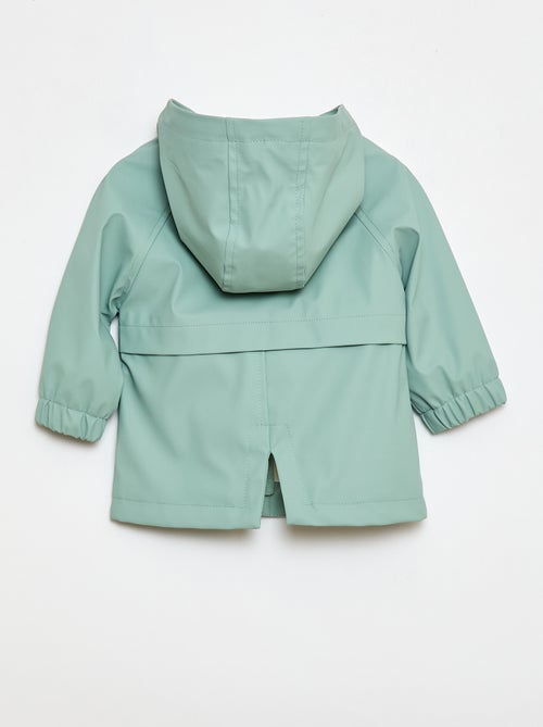 Parka de borracha com capuz - Kiabi