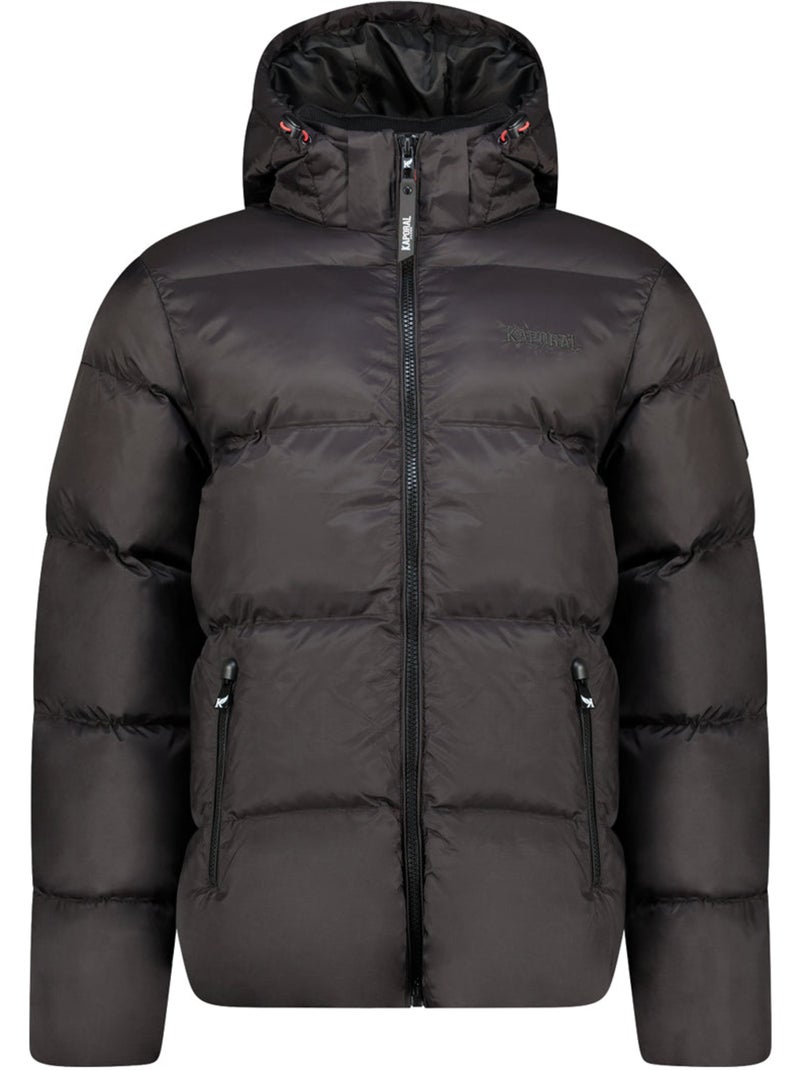 Parka de inverno com capuz ancelooral – kaporal Preto - Kiabi