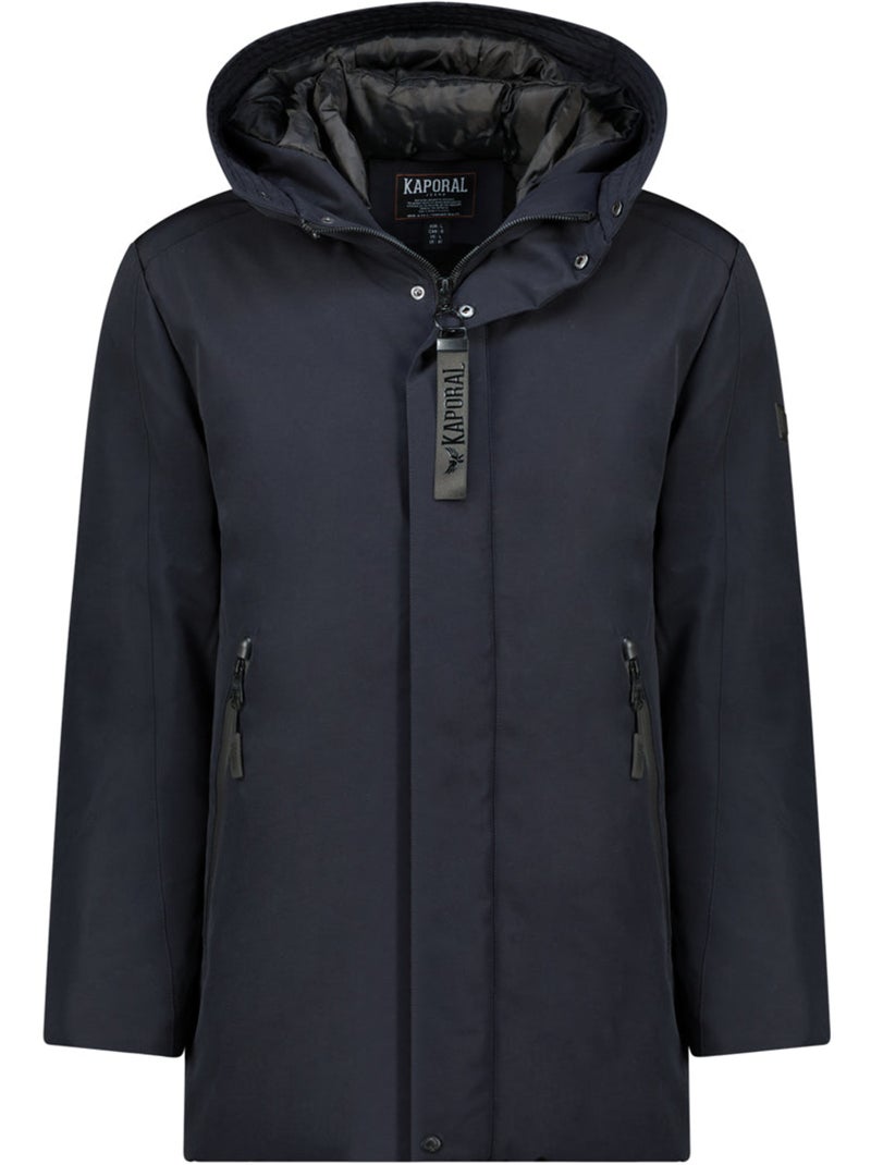 Parka de inverno com capuz bagageoral – kaporal Azul-marinho - Kiabi