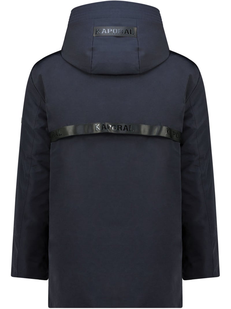 Parka de inverno com capuz bagageoral – kaporal Azul-marinho - Kiabi