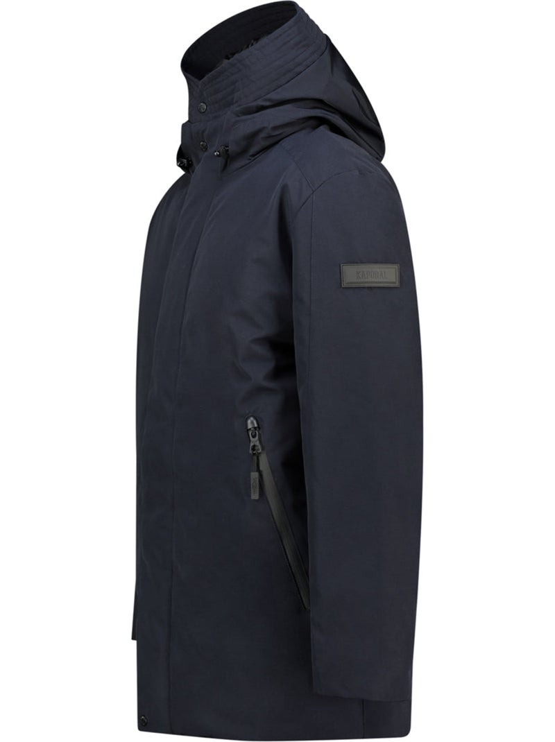Parka de inverno com capuz bagageoral – kaporal Azul-marinho - Kiabi
