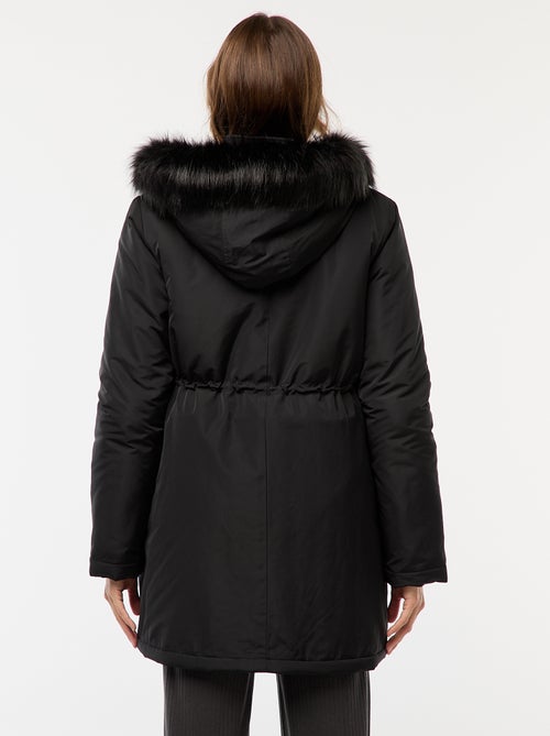 Parka de maternidade com detalhe de transporte de bebê - Kiabi