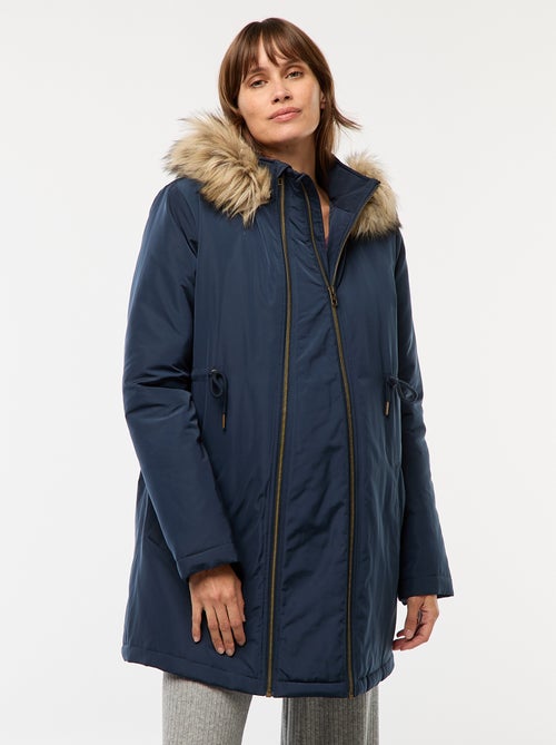 Parka de maternidade com detalhe para transportar o bebé - Kiabi