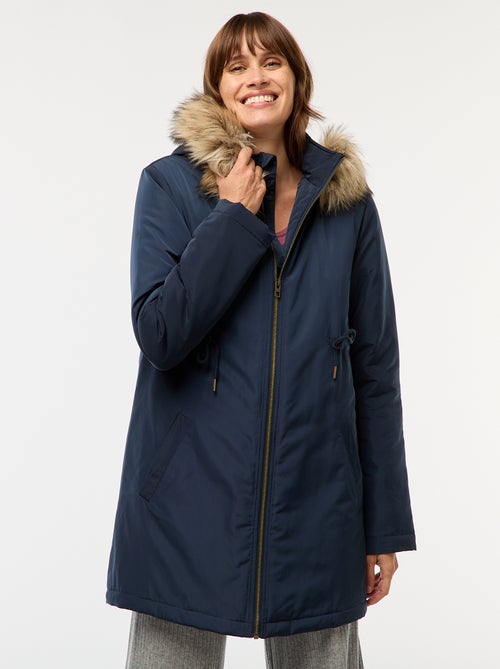 Parka de maternidade com detalhe para transportar o bebé - Kiabi