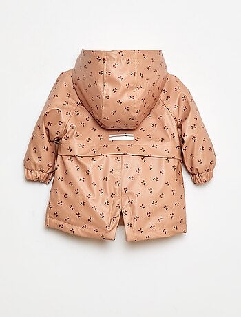 Parka com estampado