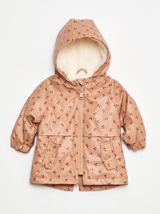 Parka estampada