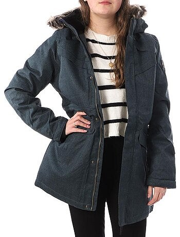 Parka O'Neill Journey Preta para Mulher