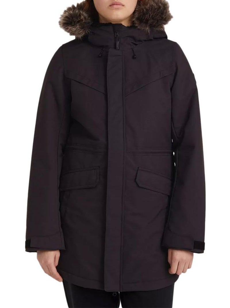 Parka Feminina O'Neill Series Preta Preto - Kiabi