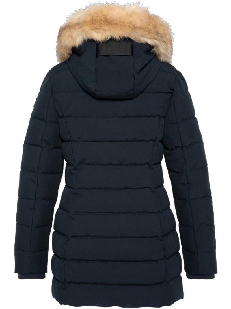 Parka Feminina Schott Garden Azul-Marinho Azul-marinho - Kiabi