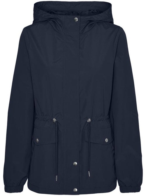 Parka Feminina Vero Moda Paisley Azul-Marinho - Kiabi Parka Feminina Vero Moda Paisley Azul-Marinho - Kiabi
