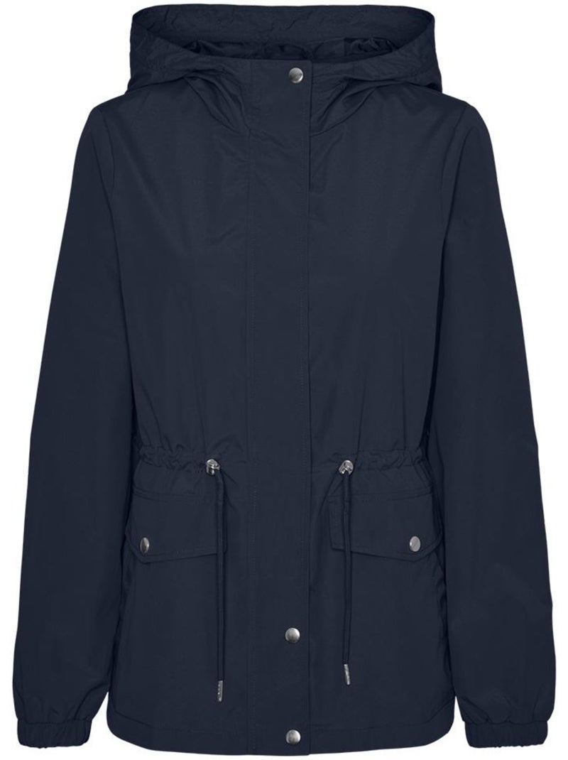 Parka Feminina Vero Moda Paisley Azul-Marinho Azul-marinho - Kiabi