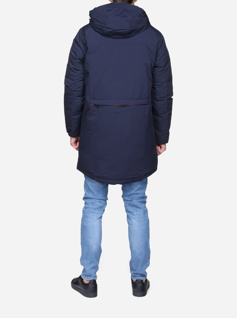Parka forrada - Mentex Azul escuro - Kiabi