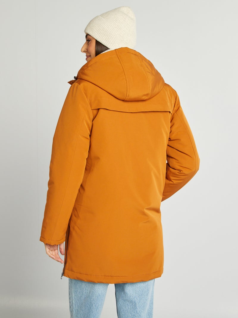 Parka forrada 3 em 1 CASTANHO - Kiabi