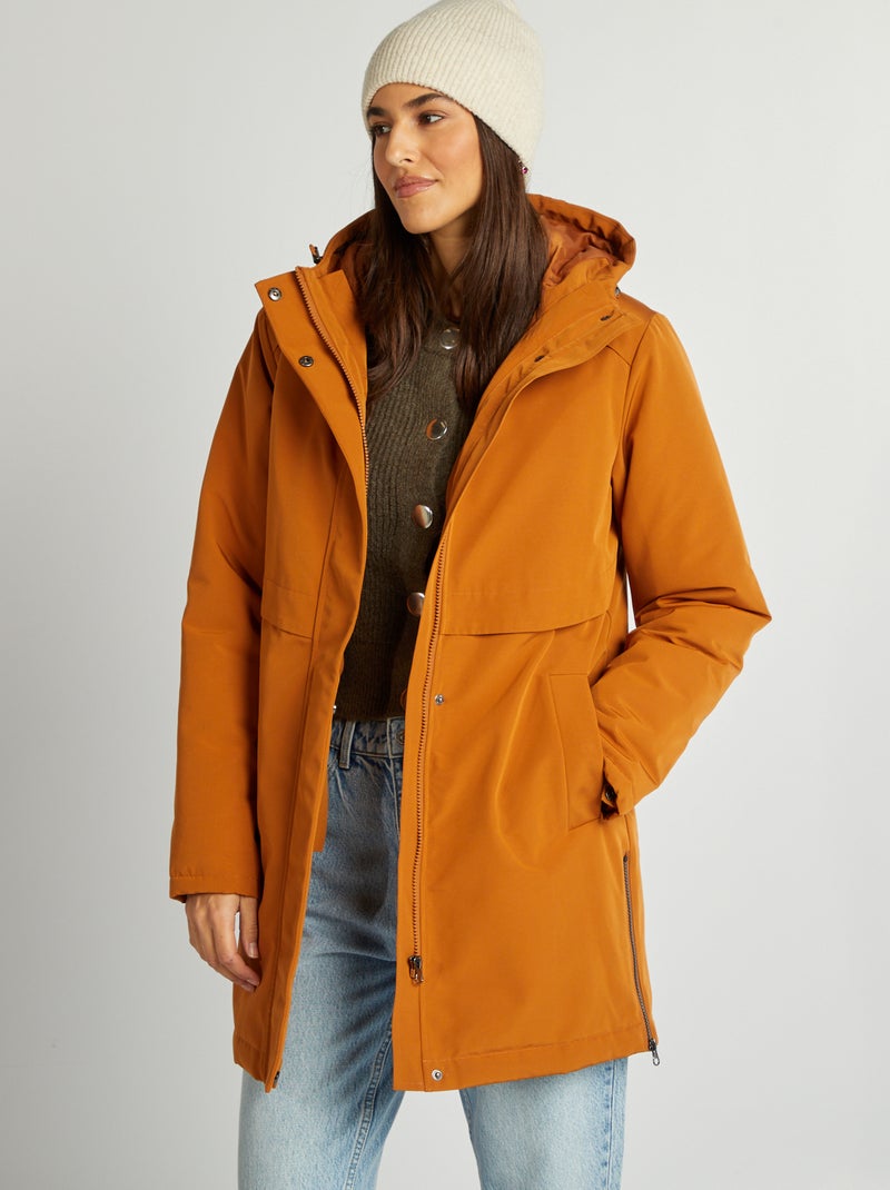 Parka forrada 3 em 1 CASTANHO - Kiabi