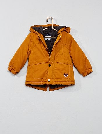 Parka forrada a sherpa - Kiabi