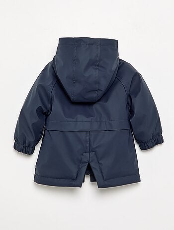Parka forrada com capuz