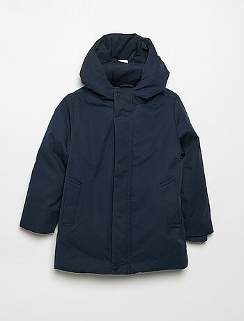 Parka forrada com capuz