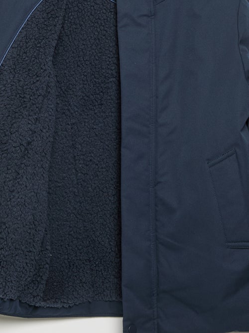 Parka forrada com capuz - Kiabi Parka forrada com capuz - Kiabi