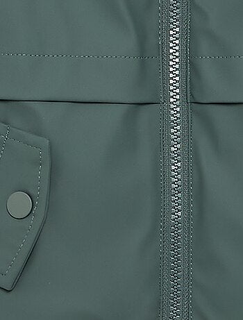 Parka forrada com capuz