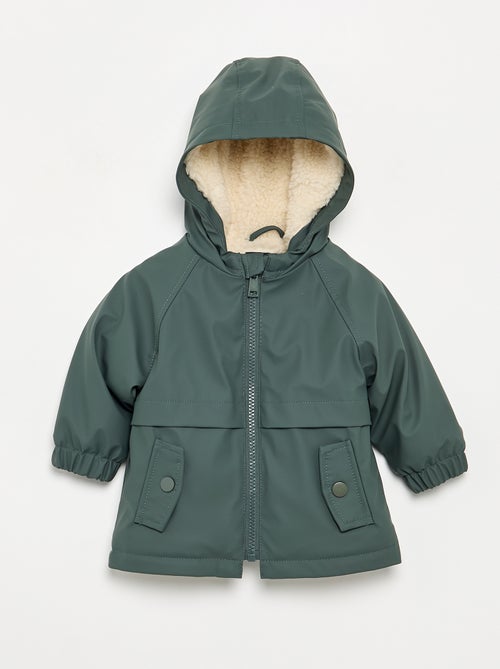 Parka forrada com capuz - Kiabi Parka forrada com capuz - Kiabi