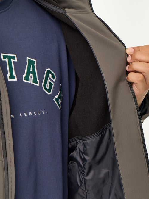 Parka forrada com capuz - Kiabi