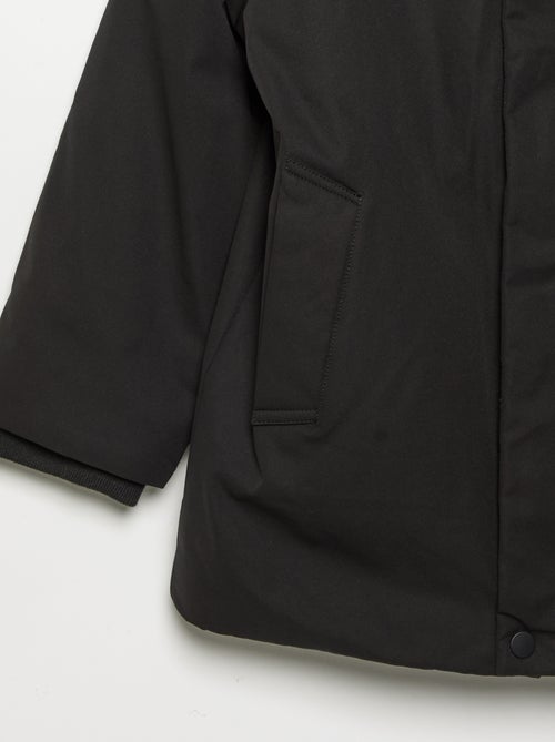 Parka forrada com capuz - Kiabi Parka forrada com capuz - Kiabi