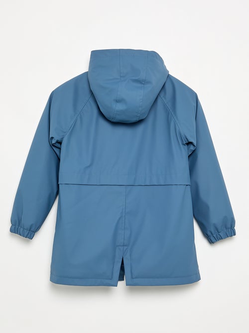 Parka forrada com efeito de pelo de carneiro - Kiabi
