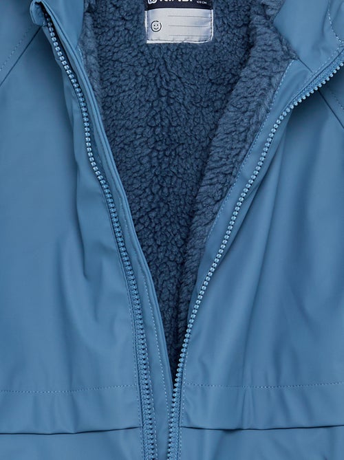 Parka forrada com efeito de pelo de carneiro - Kiabi