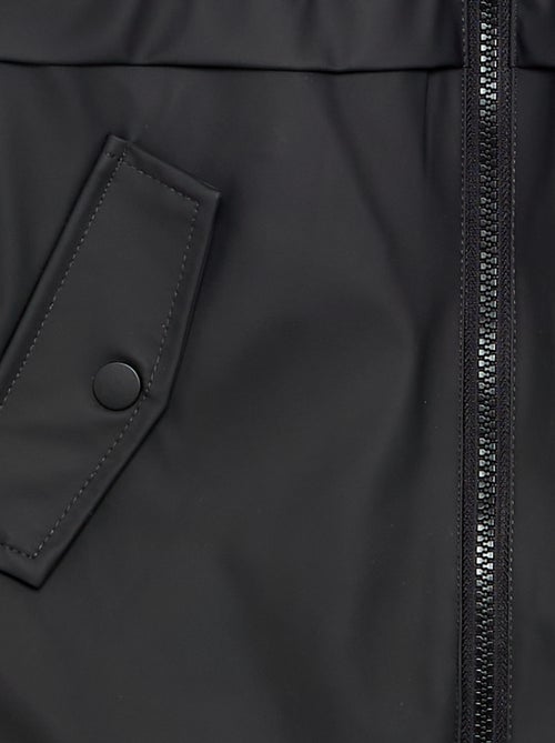 Parka forrada com efeito de pelo de carneiro - Kiabi