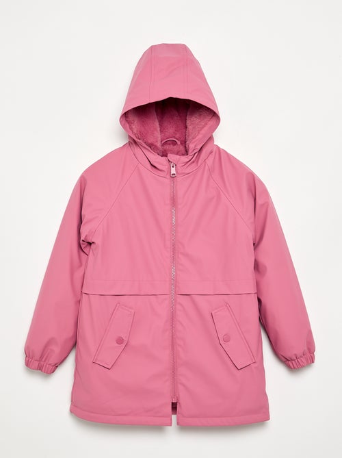 Parka forrada em pelo sintético - Kiabi Parka forrada em pelo sintético - Kiabi