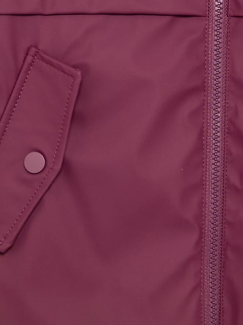 Parka forrada em pelo sintético - Kiabi