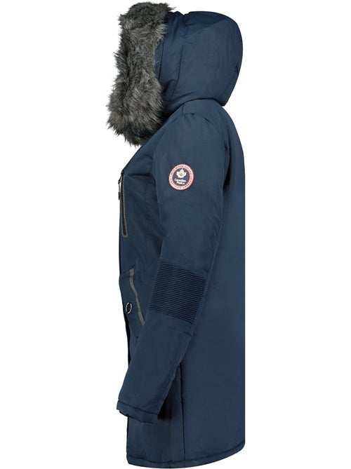Parka grossa com capuz e pelo sintético camilly – canadian peak - Kiabi Parka grossa com capuz e pelo sintético camilly – canadian peak - Kiabi