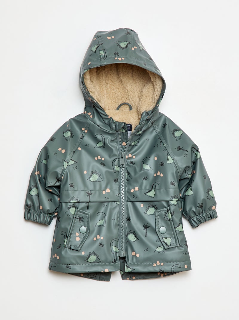Parka gummy Verde - Kiabi