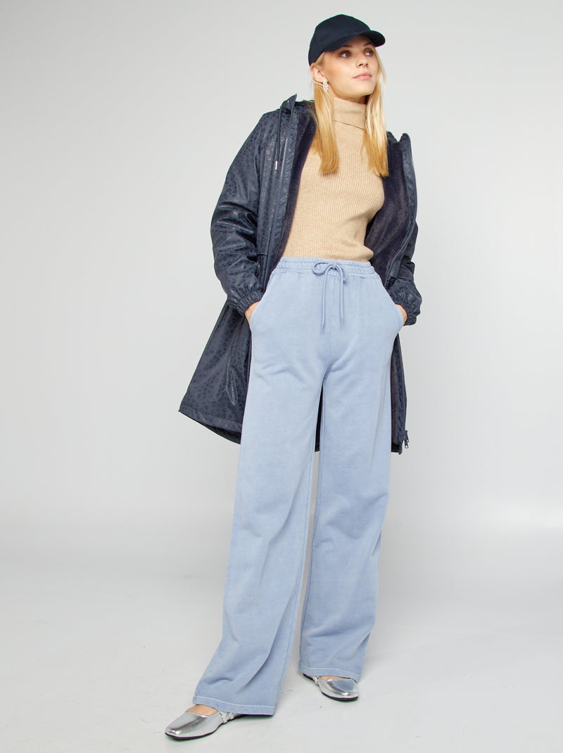 Parka impermeável AZUL - Kiabi