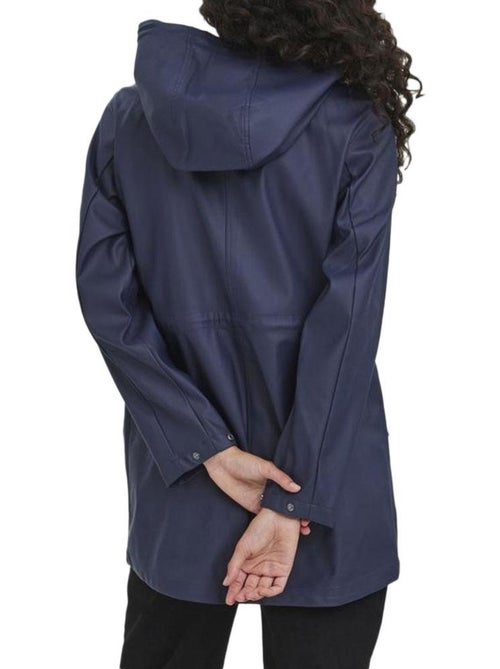 Parka Impermeável Azul-Marinho Feminina Vero Moda Vmmalou - Kiabi Parka Impermeável Azul-Marinho Feminina Vero Moda Vmmalou - Kiabi