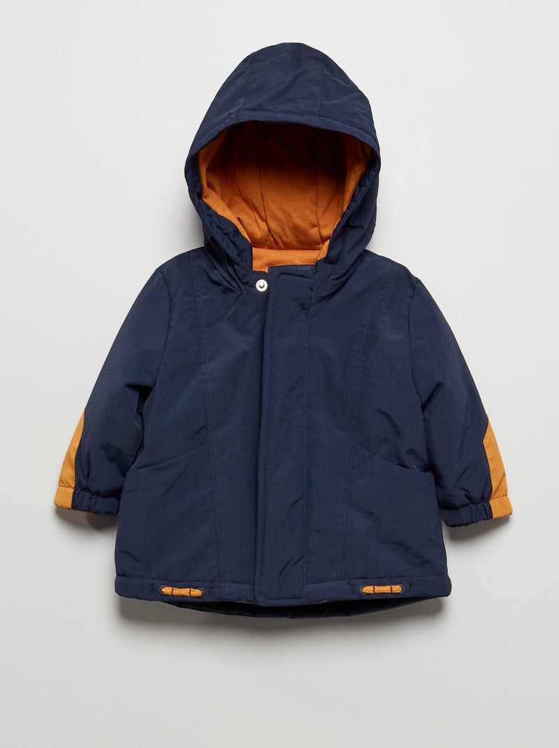 Parka impermeável AZUL - Kiabi