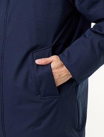 Parka impermeável com capuz