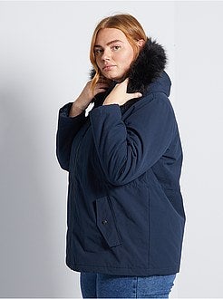 Parka impermeável com capuz - Kiabi