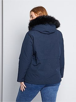 Parka impermeável com capuz - Kiabi