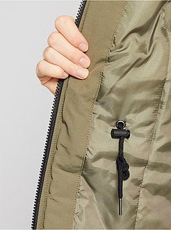 Parka impermeável com capuz - Kiabi